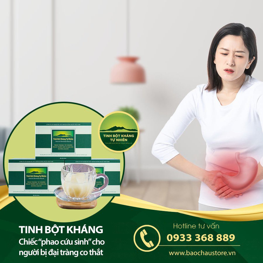 Tinh bột kháng tự nhiên Dr. Ruột - Tốt cho hệ tiêu hoá - Đánh bay táo bón cho người lớn và trẻ nhỏ - NPP tại Hồ Chí Minh