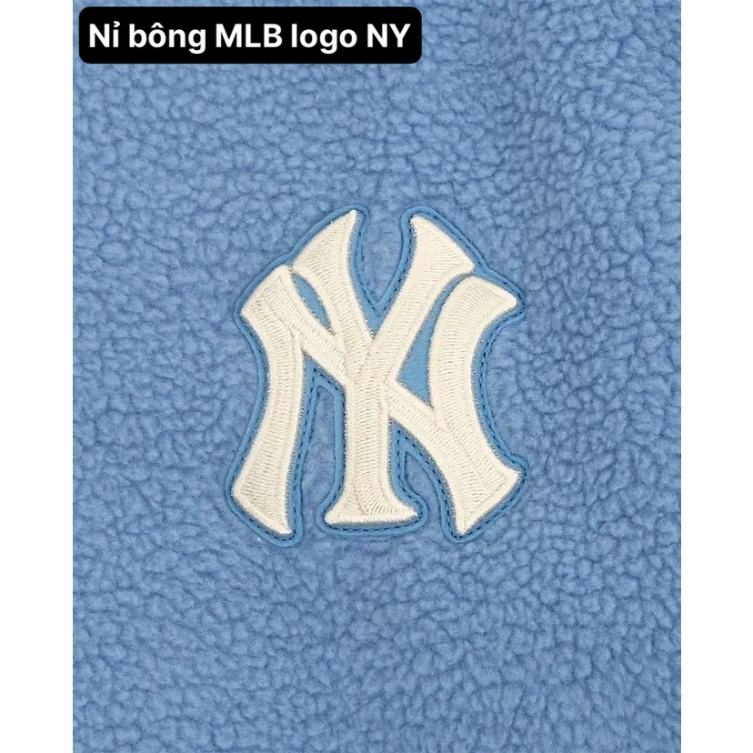 Áo nỉ bông M.L.B logo NY
