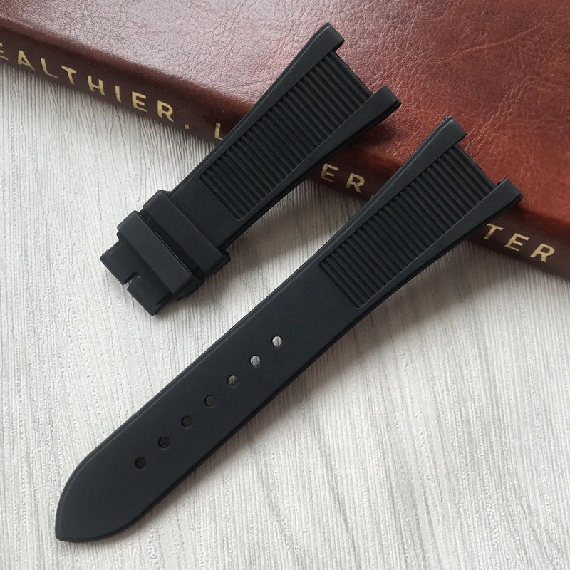 Dây silicon thay thế dành cho đồng hồ patek nam 25mm