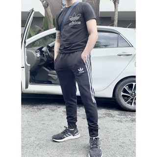 Quần Dài Thể Thao Bo Chân Co Dãn 4 Chiều