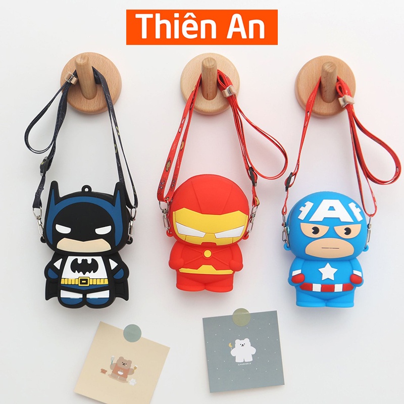 Túi đeo chéo silicon Siêu nhân