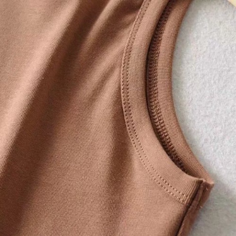 Áo Croptop ba lỗ nữ ngưc ôm Body chất liệu thun cotton 100% co dãn mạnh -T&T_store08