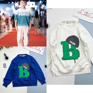 Áo nỉ da cá bt in hình size 12 đến 16