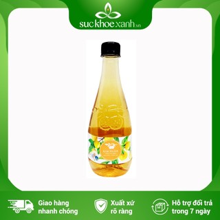 Giấm táo mèo kim ngân - chai 450ml - hàng chính hãng