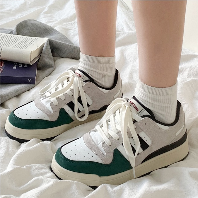 Giày độn đế MISTERY MIS-701 cao 3 cm chất da pu cho nữ