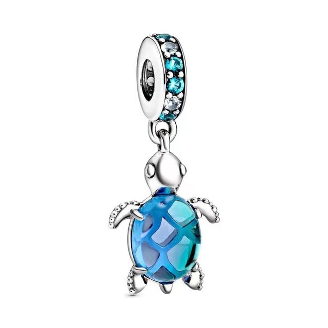 Hạt Charm Mạ Bạc 925 Dùng Làm Trang Sức DIY