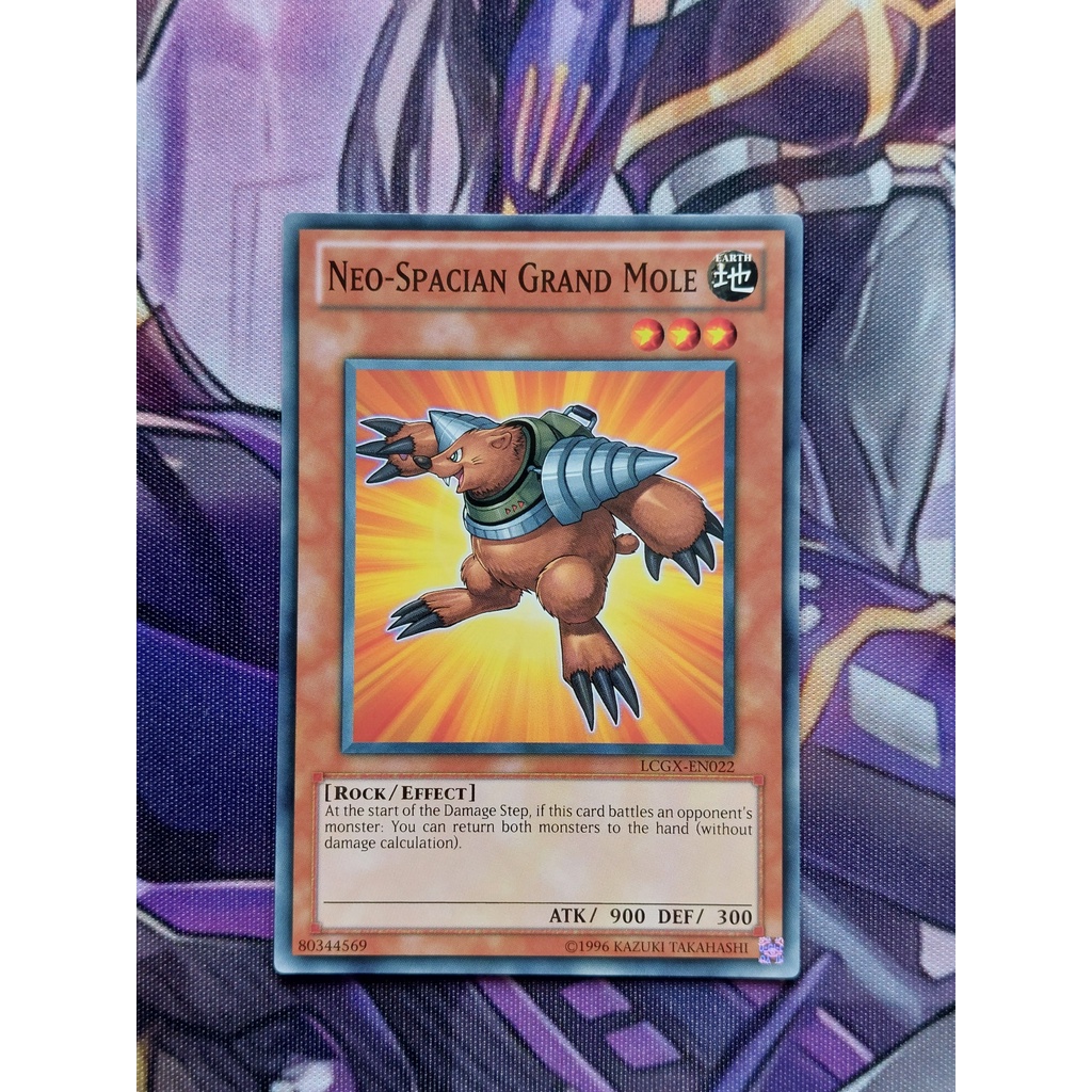 Thẻ Bài Mint90 Yugioh Monster Neo-Spacian Grand Mole  Common