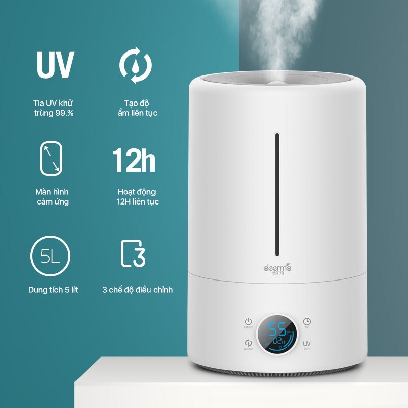 Máy tạo độ ẩm không khí Deerma 5L DEM F628S|F628|F600