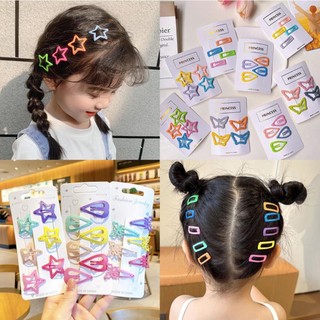 Set 6 kẹp tóc dễ thương cho bé gái