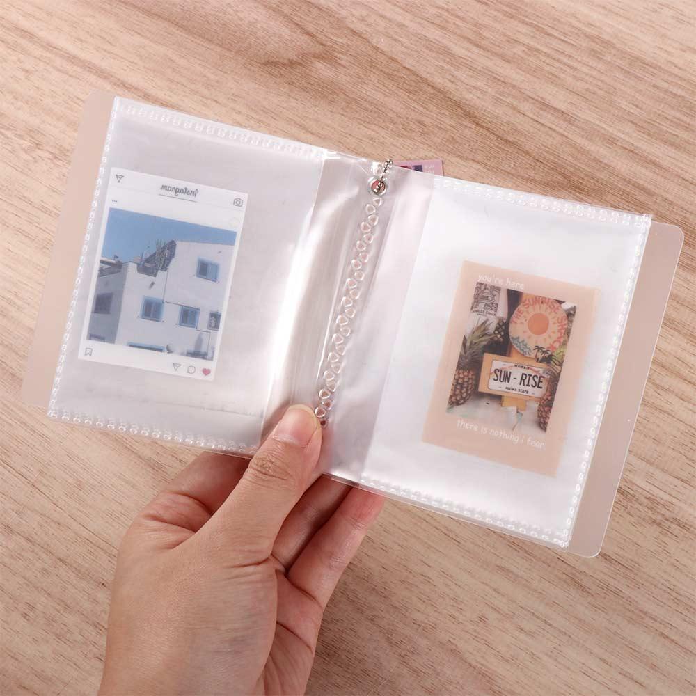Album Ảnh REBUY1 2 / 3 inch Dạng Nhám Mini Kèm Móc Khóa Xinh Xắn