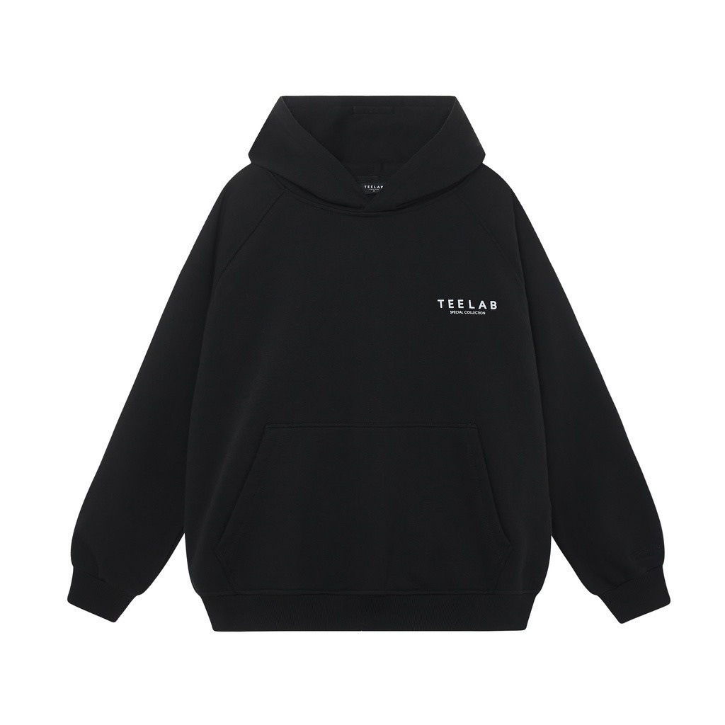 Áo Hoodie TEELAB Mũ Trùm Unisex Chất Vải Nỉ Phong Cách Hàn Quốc