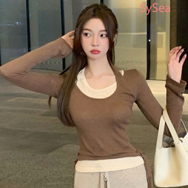 Áo Kiểu Hàn Quốc Thời Trang Mùa Thu Quyến Rũ Cho Nữ