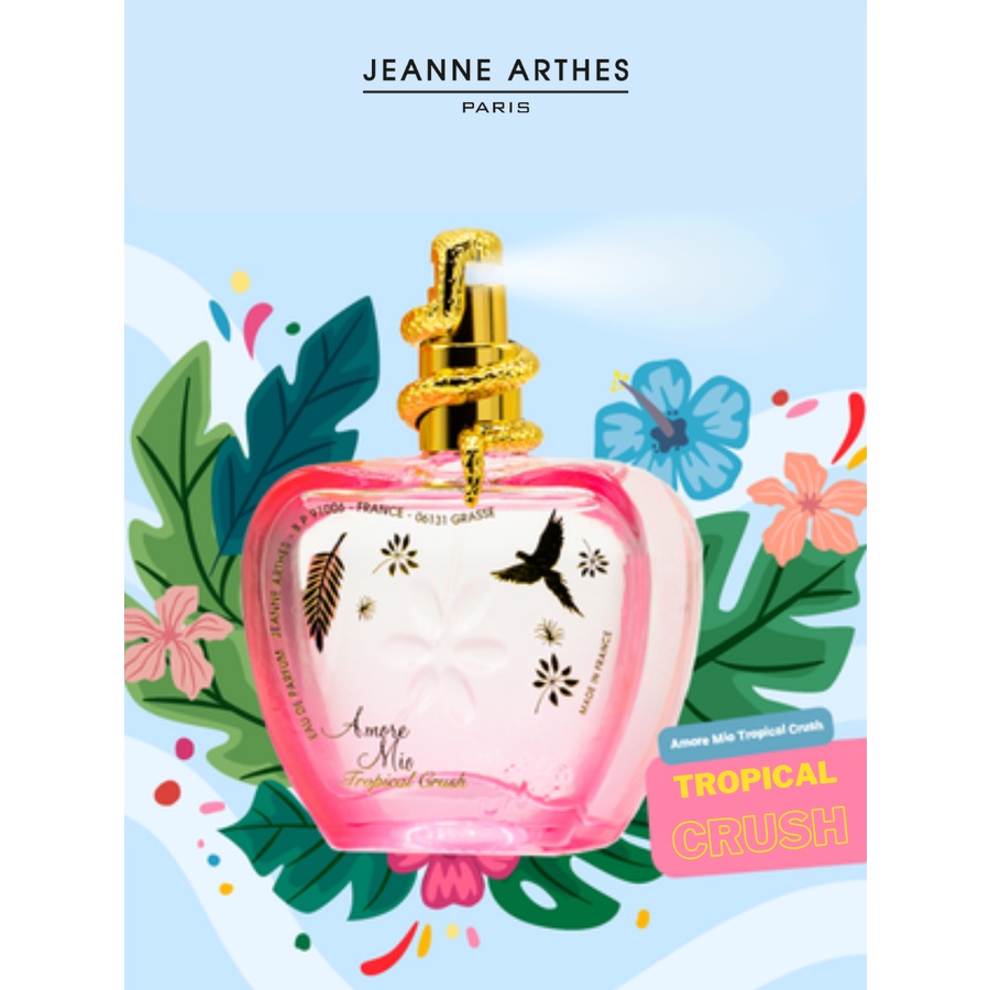 Nước hoa Pháp JEANNE ARTHES PARIS - Amore Mio Tropical Crush