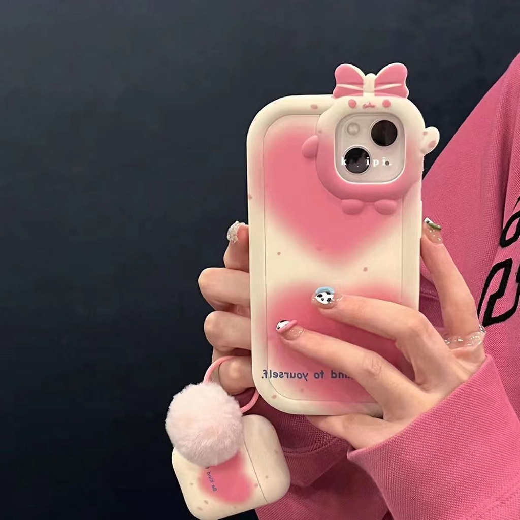 Ốp Điện Thoại Chống Sốc Màu Hồng Cho Apple Iphone 11 14 14Promax XR 12 13 X 7 XSiPhone14