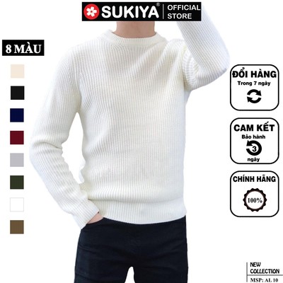 Áo Nen Nam cổ tròn SUKIYA chất dày dặn Đủ màu AL10