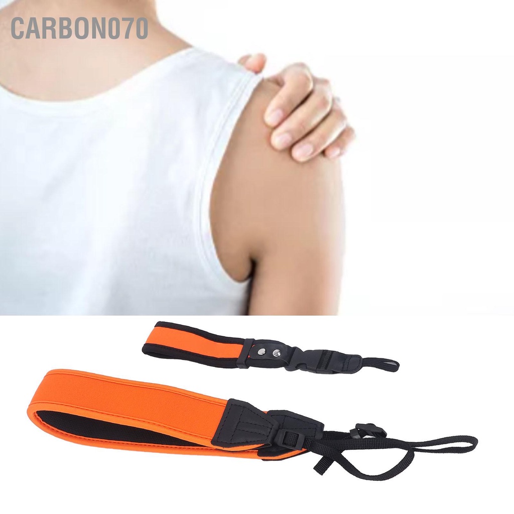 Carbon070 Dây đeo vai máy ảnh Thắt lưng đàn hồi giảm sốc với dây cổ tay cho quay phim SLR