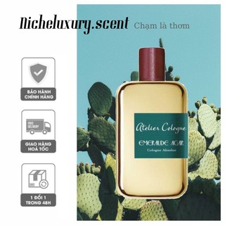 🅽🅸🅲🅷🅴 - nước hoa atelier cologne emeraude agar - 10ml