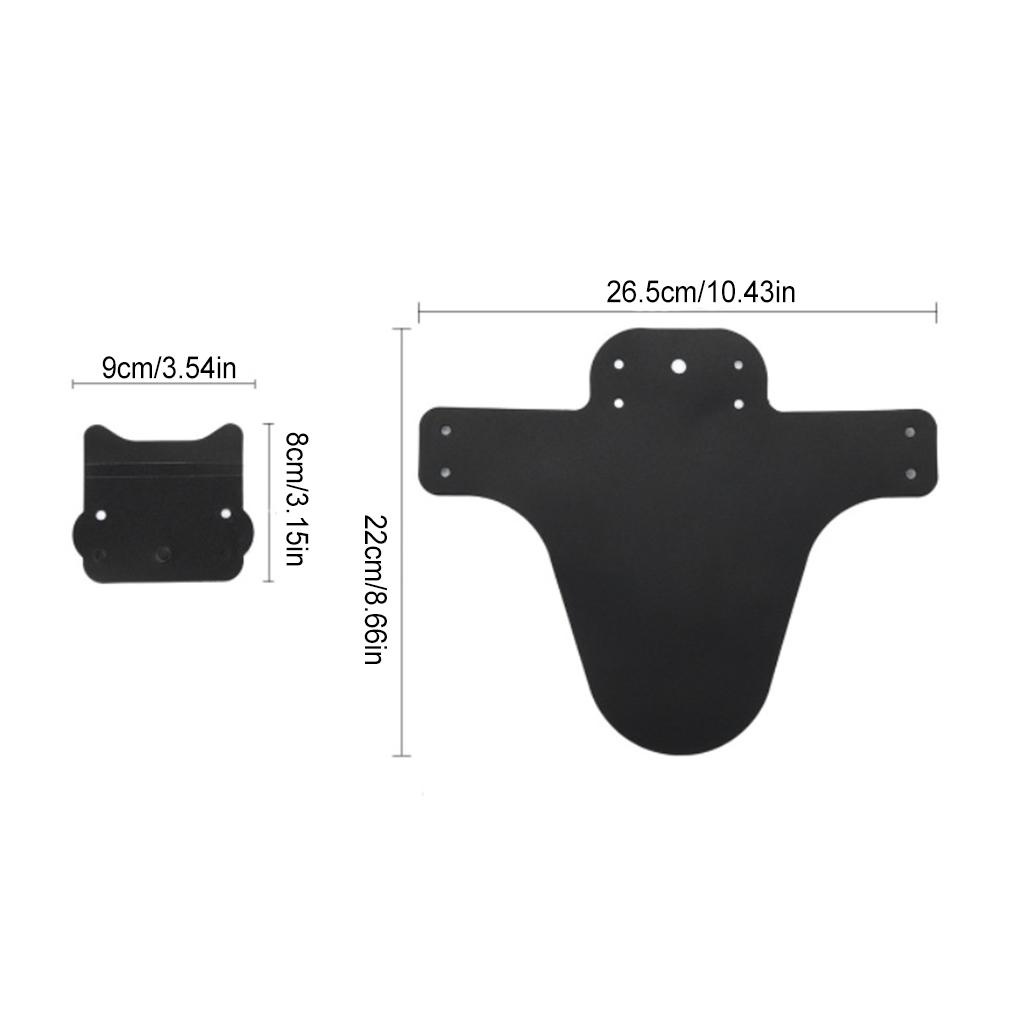 Tấm Chắn Bùn Trước / Sau Chống Mòn Chống Thấm Nước Chống Bám Bẩn Tiện Dụng Cho Xe Đạp