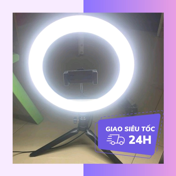 Đèn Livestream để bàn - Trợ sáng, để bàn 26cm