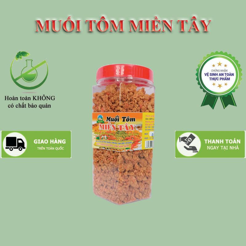 Muối Tôm Miền Tây 300g