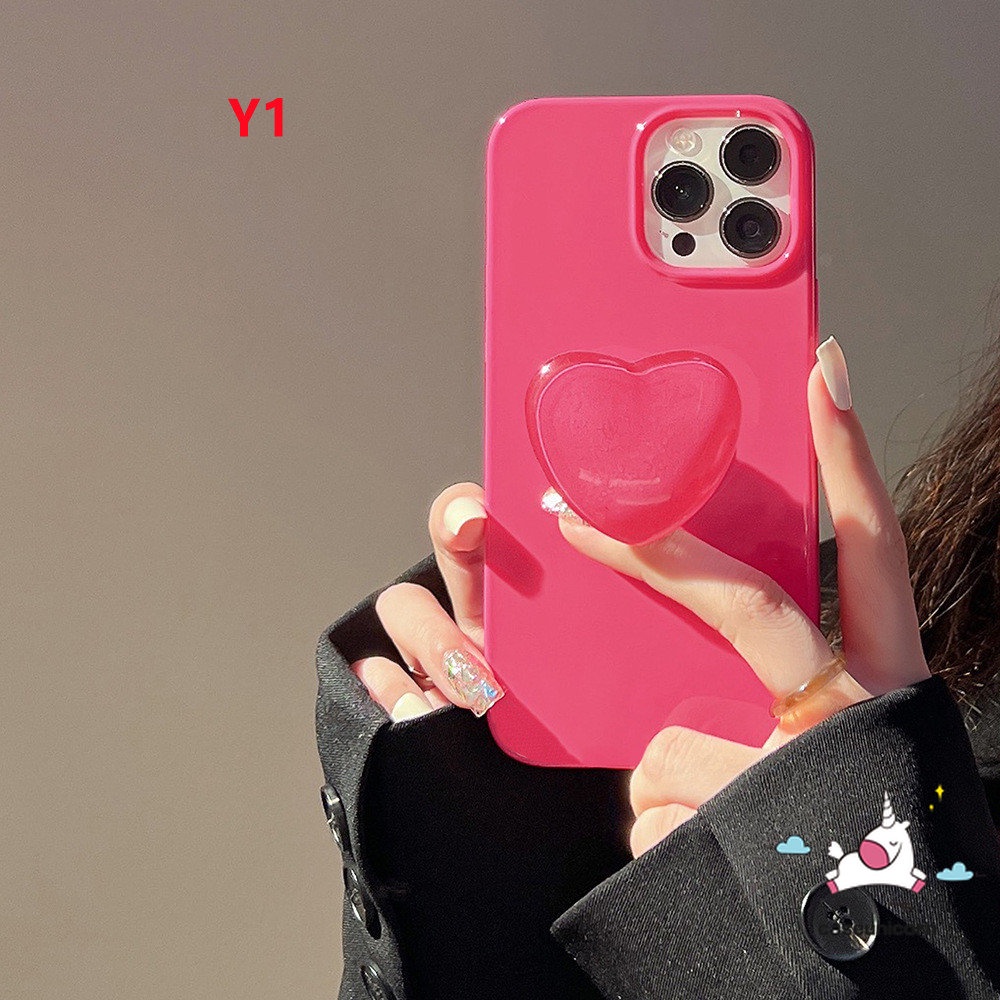 Ốp Điện Thoại Dẻo Họa Tiết Trái Tim Hoạt Hình 3D Cho iPhone 11 12 13 14 Pro MAX 7plus XR X XS MAX 7 8 Plus SE 2020