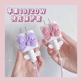 Phụ Kiện Bảo Vệ Dây Cáp Sạc Họa Tiết Hoạt Hình Cho for iphone 18w 20w 14 Pro Max 11 12 13 pro max