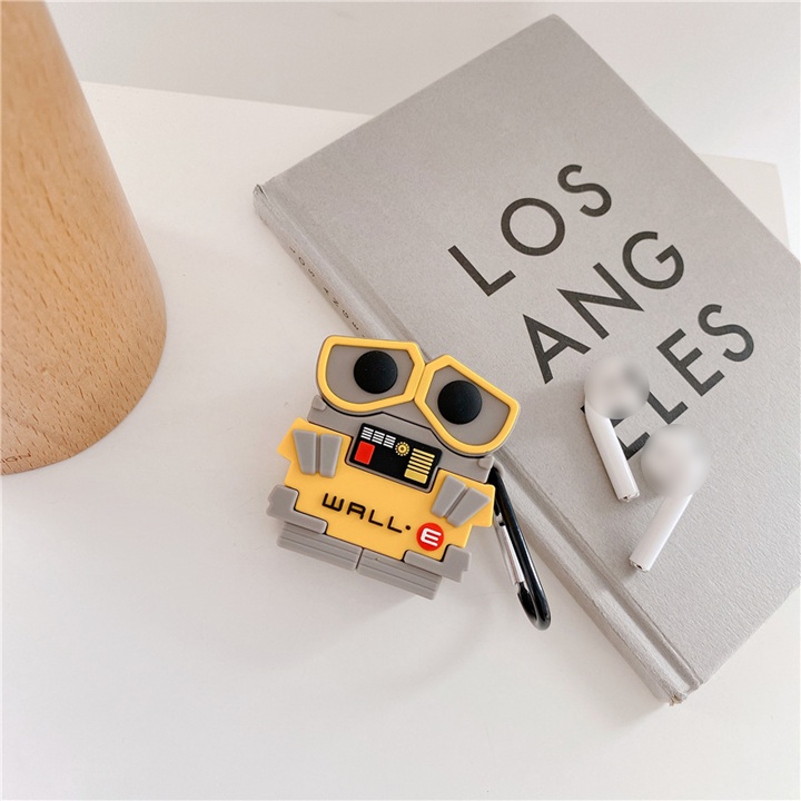 Case Airpods 1/2/3/Pro ROBOT Biết Yêu, Ốp Airpods Dễ Thương và Phong Cách - Mã TZAP319
