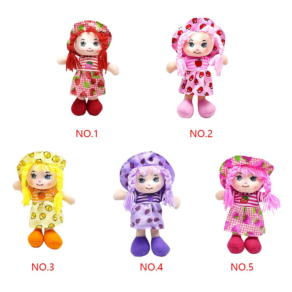 Búp Bê Nhồi Bông Hình Trái Cây Hoạt Hình Đáng Yêu 25CM