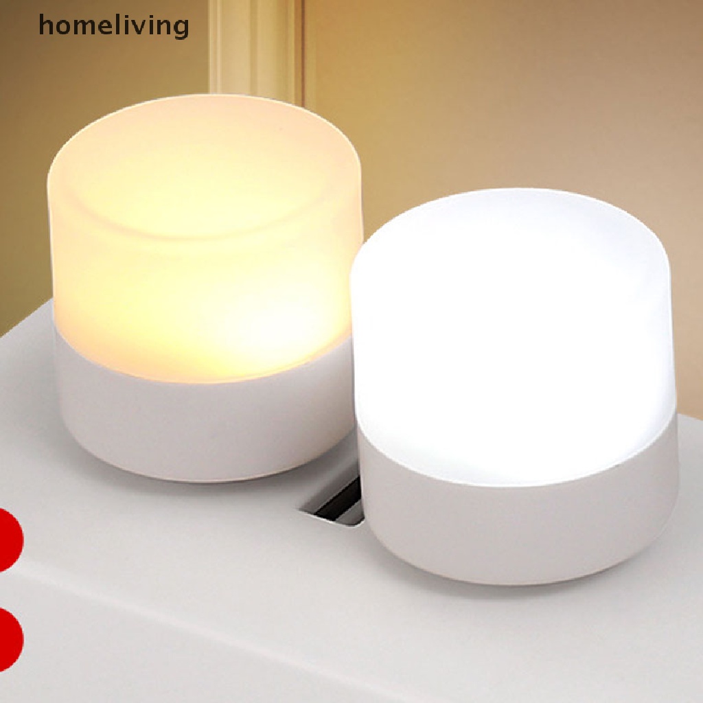 Đèn LED Tròn Nhỏ Cắm Sạc USB Dùng Để Đọc Sách