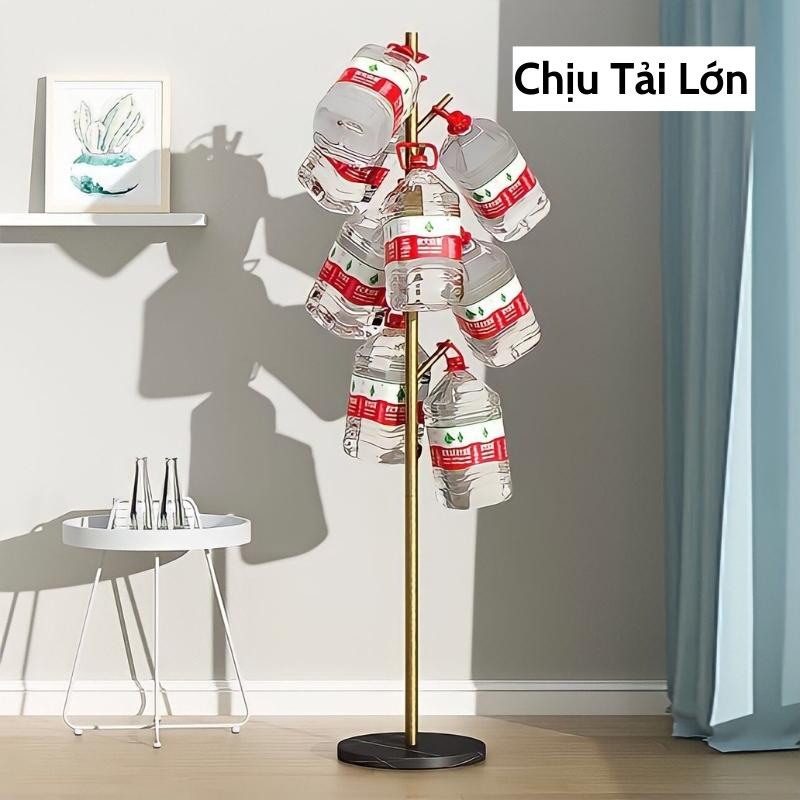 Cây Treo Quần Áo Inox Decor Phòng Khách Phòng Ngủ Kiểu Dáng Sang Trọng, Cây Treo Đồ Túi Xách, Mũ
