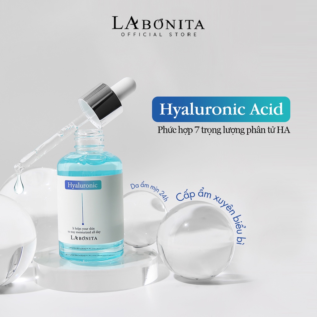 Serum HA Dưỡng Ẩm Và Phục Hồi Da La Bonita Vital Hyaluronic Acid Serum 50ml  | Shopee Việt Nam