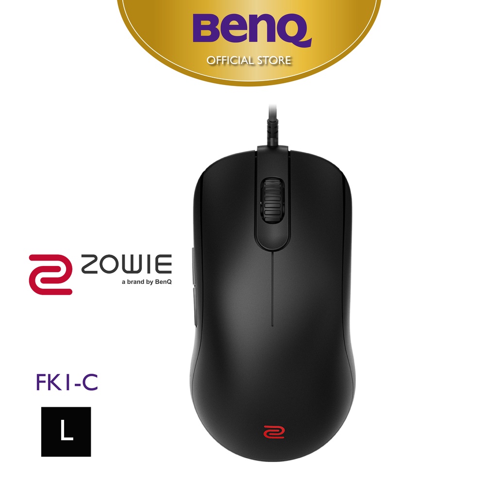 [MỚI] Chuột gaming Esports BenQ ZOWIE FK1-C (L) cảm biến 3360 thiết kế công thái học đối xứng và bánh lăn 24 nấc