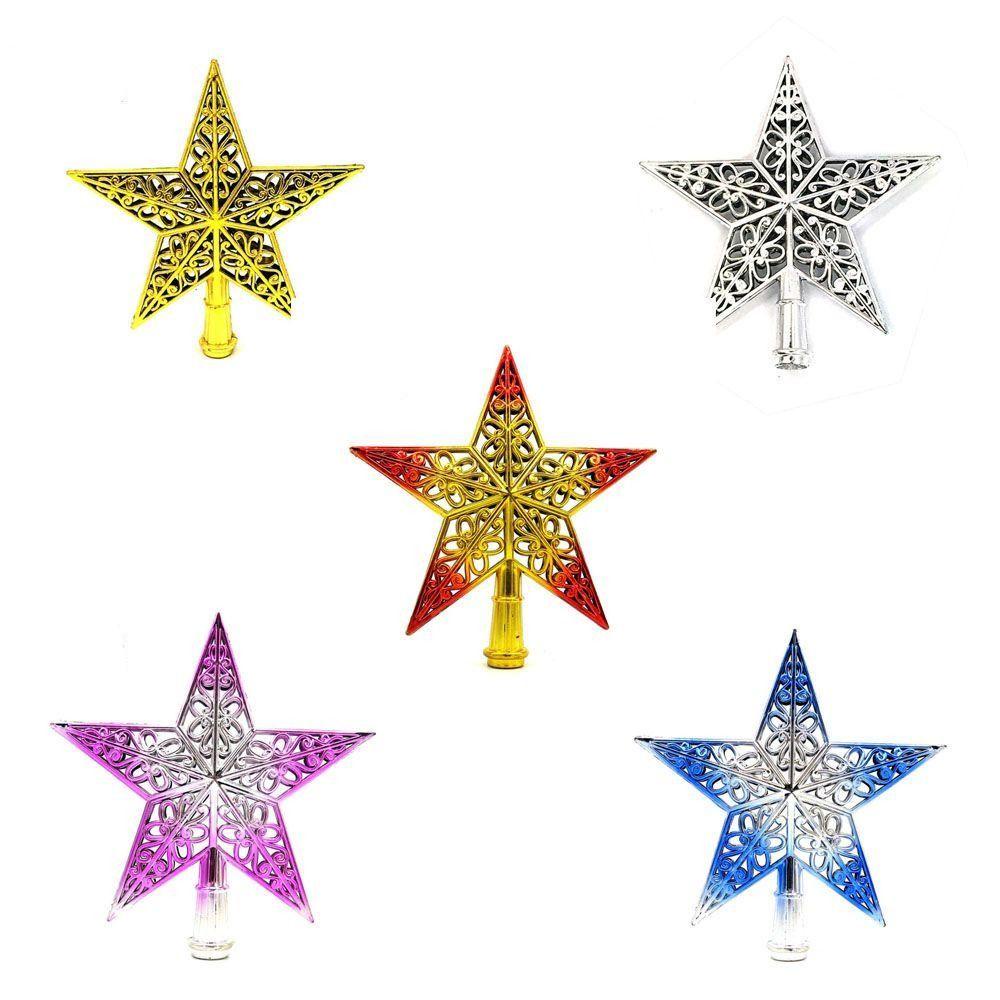 YIYU Ngôi Sao Lấp Lánh Trang Trí Cây Thông Giáng Sinh Năm Mới