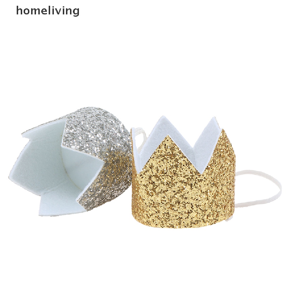 Mũ Sinh Nhật Đính Vương Miện Kim Tuyến Lấp Lánh Cho Người Lớn Và Trẻ Em