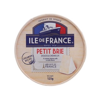 Phô mai, phomai Brie hiệu ILe de France 125g
