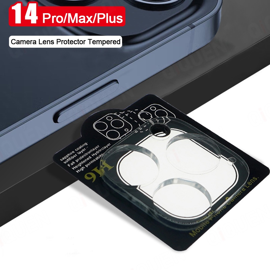 Kính cường lực bảo vệ Camera Cho iPhone 11 12 13 14 Pro Max 14 Plus