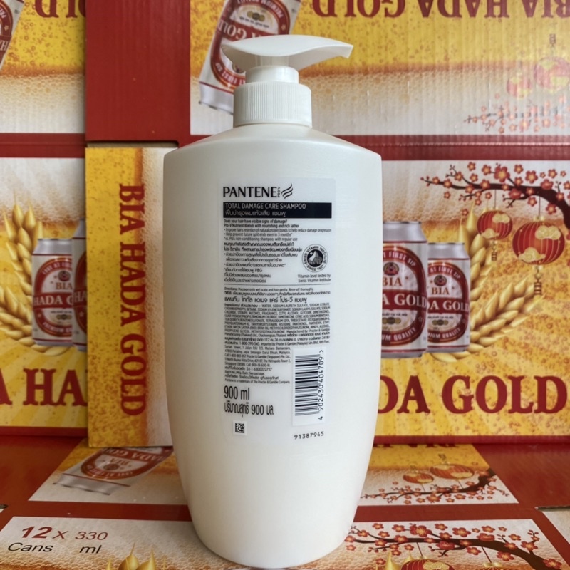 Dầu gội PANTENE Thái Lan 900ml chai to