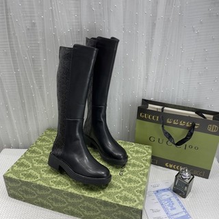 Bốt boot gc sole vân chìm mũi tròn gót thấp fullbox