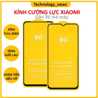 Hình ảnh Kính cường lực Xiaomi Redmi Full Màn Hình 9D Note 10/Note 9/Note 8/Note 7/Pro/Mi 11 lite/10T/9T/9C/9A/9s/8A/9 SE cao cấp