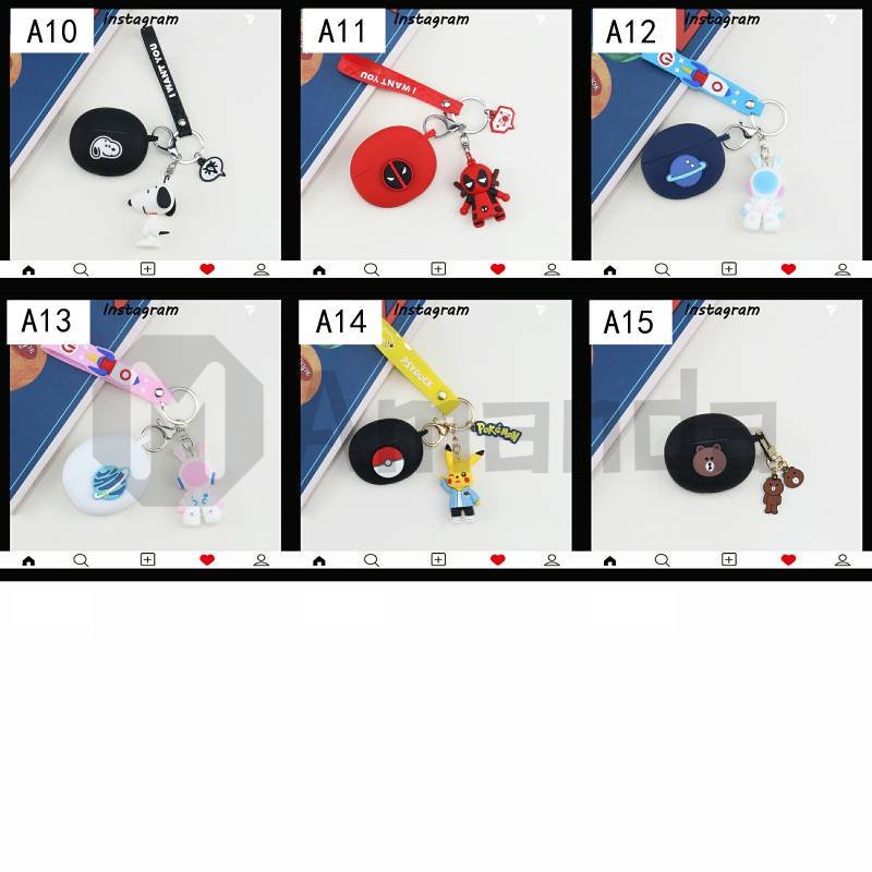 QJ01  QCY AilyPods case /  QCY ArcBuds HT07 Dustproof Soft Washable Protective Cover, Silicone Case for AilyPods  /  ArcBuds HT07