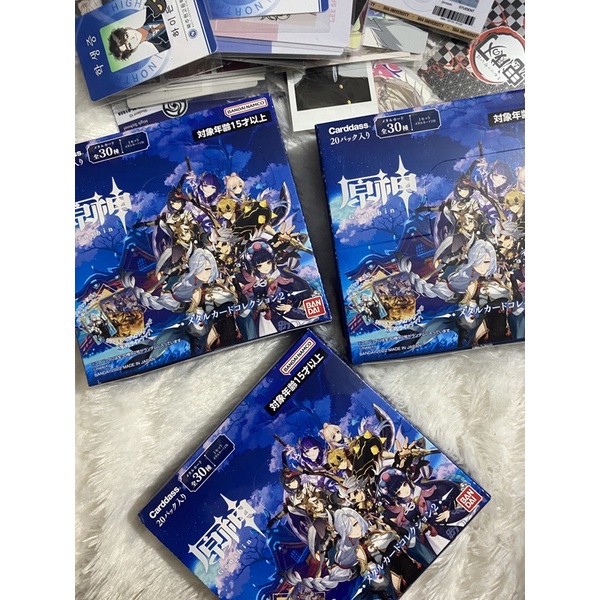 GENSHIN IMPACT METAL 2 PACK NHÂN PHẨM
