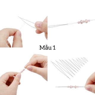 Kim xỏ cườm sét 2 kim ( size từ 8 cm đến 15 cm )