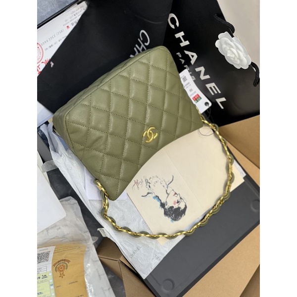 Túi xách nữ thời trang Hobo sz24x17 da cừu mịn có code chip fullbox vip nam châm