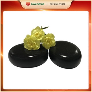 Combo bộ đá nóng chườm gan masssage body - đá tự nhiên
