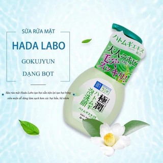 Sữa rửa mặt dạng bọt Hada Labo Gokujyun