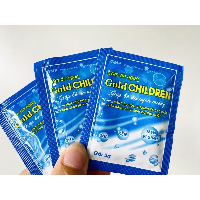 Cốm ăn ngon Gold Children set 10 gói