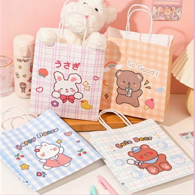 Túi Giấy Đựng Quà Họa Tiết Cute