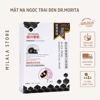 Mặt nạ ngọc trai đen dr.morita tinh chất collagen phục hồi da