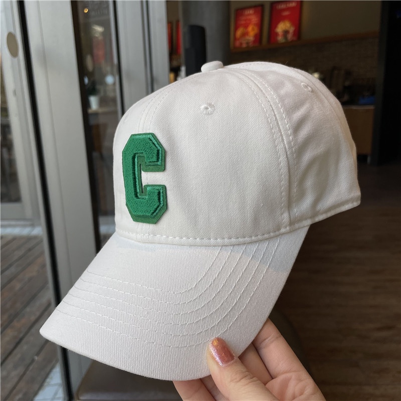 Nón lưỡi trai, nón kết unisex thêu chữ C phong cách Hàn Quốc, màu sắc thời trang - Thóc store