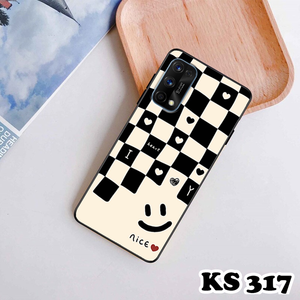 Ốp lưng Oppo Realme 7 - Realme 7 Pro - Ốp Oppo in hình họa tiết caro - Chất liệu TPU siêu bền, sang trọng